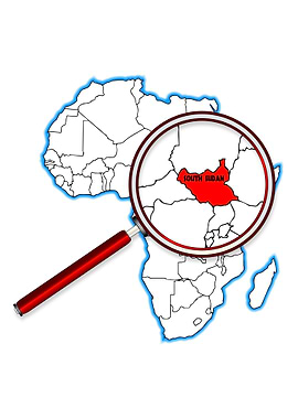 South Sudan Map