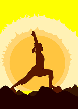 Yoga Sunset