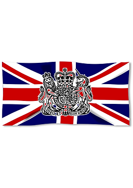 Union Jack With UK Seal