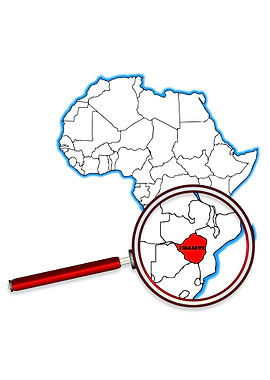 Zimbabwe Map