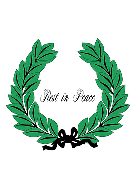 Rest In Peace Wreath
