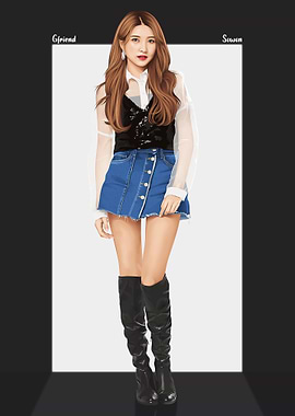 Sowon Gfriend artwork