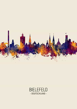 Bielefeld Skyline