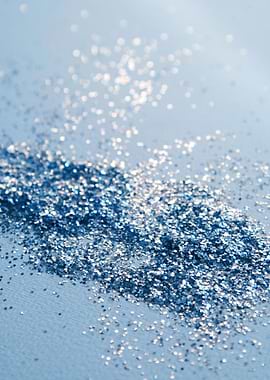 Classic Blue Glitter 1