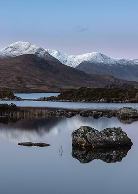 Dawn over Rannoch Moor