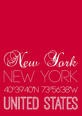 New York On Red