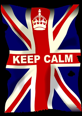 Keep Calm Union Jack