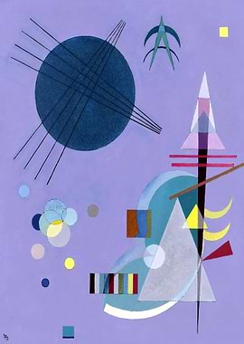 Kandinsky Violet Green
