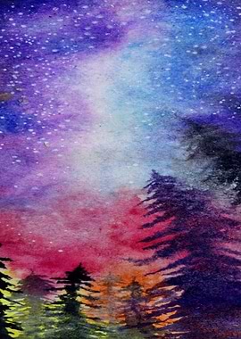 Under the Galaxy Forest