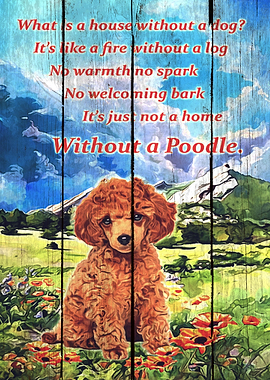 Poodle Art