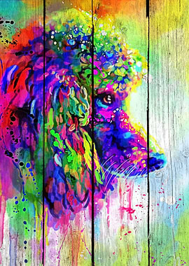 Poodle Art