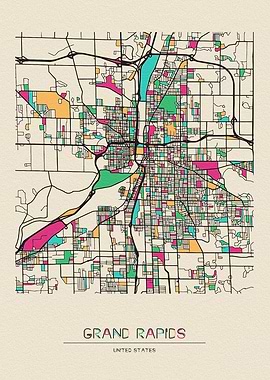 Grand Rapids Map