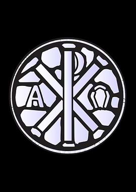 Alpha Omega Glass Window