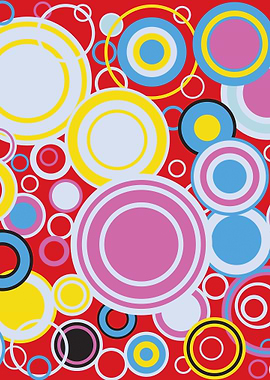 Pop Art Colour Circles