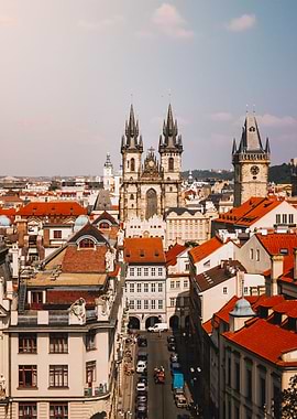 Prague from top