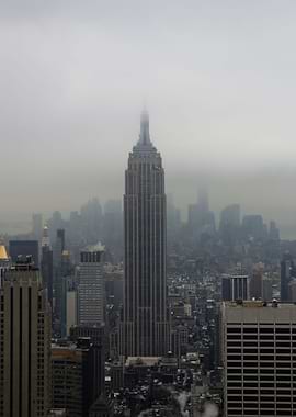 Grey Clouds over NYC