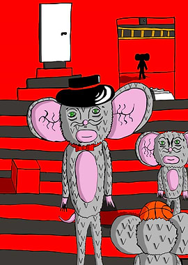 Mouse Decorative Room