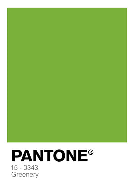 PANTONE Greenery