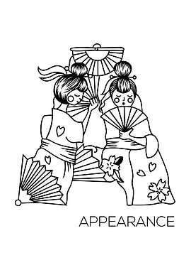 Japanese Type Art Letter A