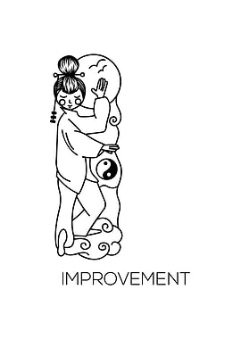 Japanese Type Art Letter I