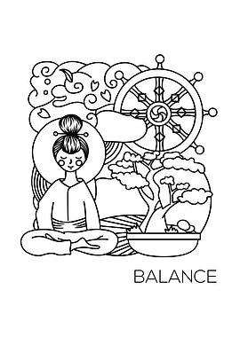 Japanese Type Art Letter B