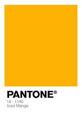 PANTONE Iced Mango