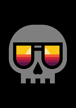Sunset Skull