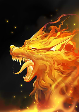Fire Wolf