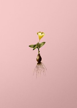 Cape Tulip Flower on Pink