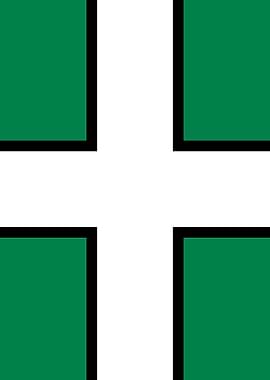 English Flag Of Devon