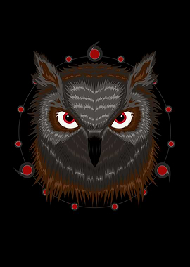 Owl vector Illustration
