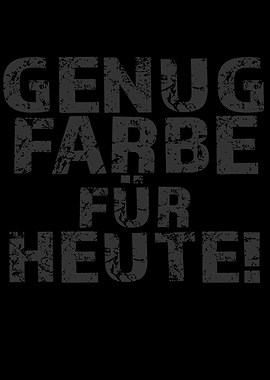 Genug Farbe schwarz farbe