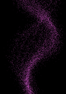 purple spray painting