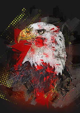Absract Spirit of Eagle