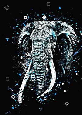 Elephant Splatter
