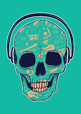 Skull dj