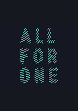 ALL FOR ONE Typeface