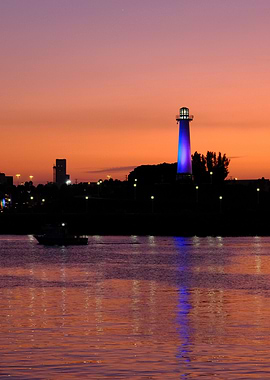 Lighthouse in Long Beach