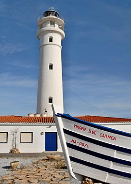 Lighthouse in Torrox Costa