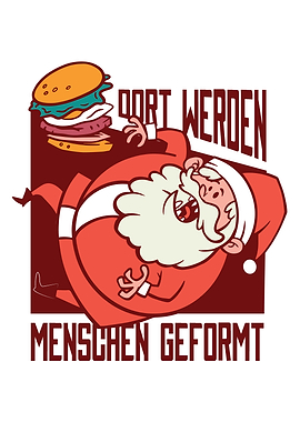 Santa burger german