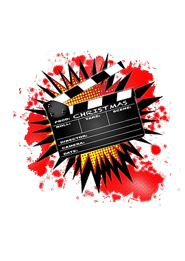 Christmas Clapperboard