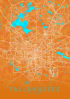 Tallahassee FL USA Blue