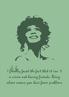 whitney houston quote