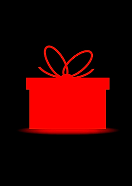 Present In A Red Box