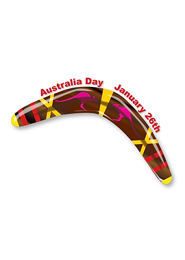 Australia Day Boomerang