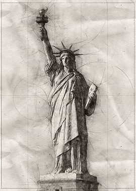 Statue of Liberty Sketch