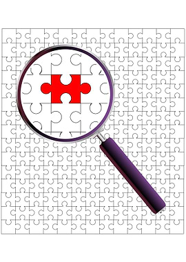 Odd Piece Magnifying Glass