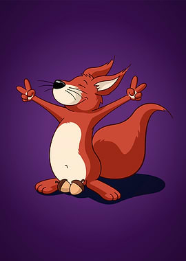 Nutty Squirrel Purple Solo