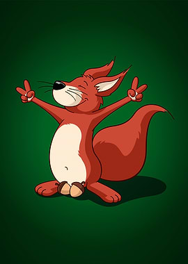 Nutty Squirrel Green Solo