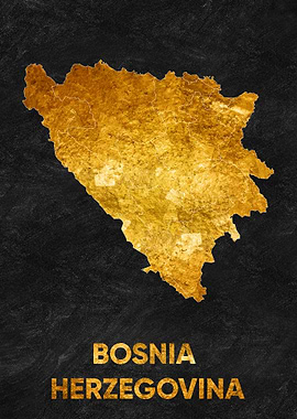 bosnia herzegovina map